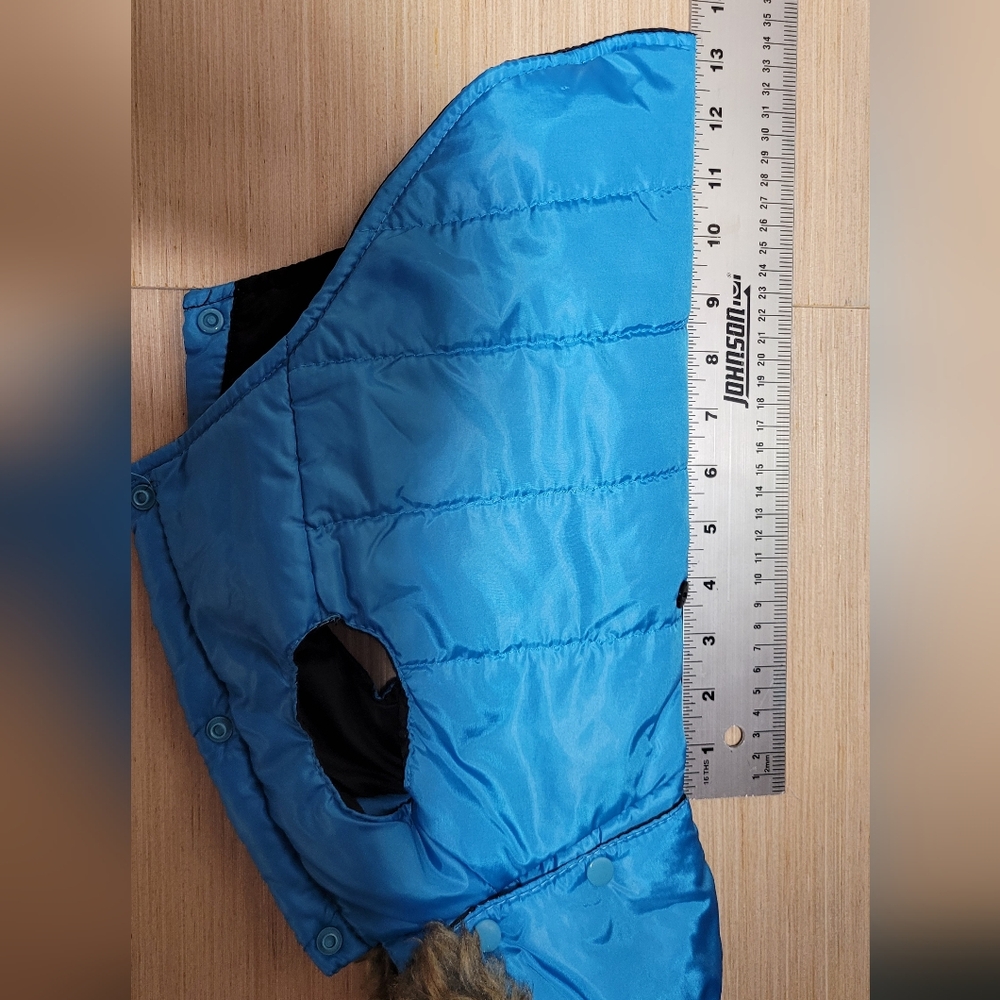 Dogs Blue Hooded Jacket - Picture 12 of 15
